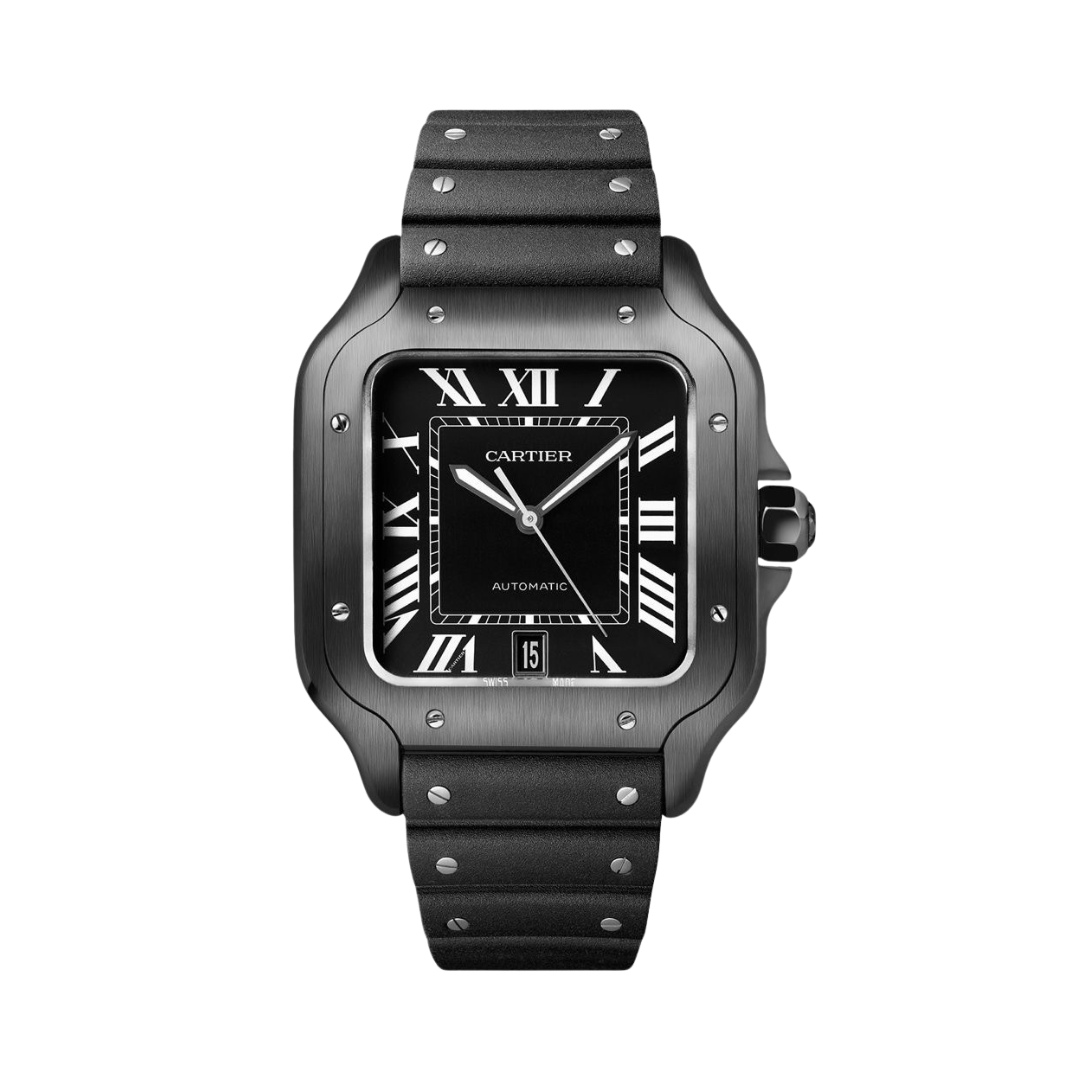 Cartier Santos Black