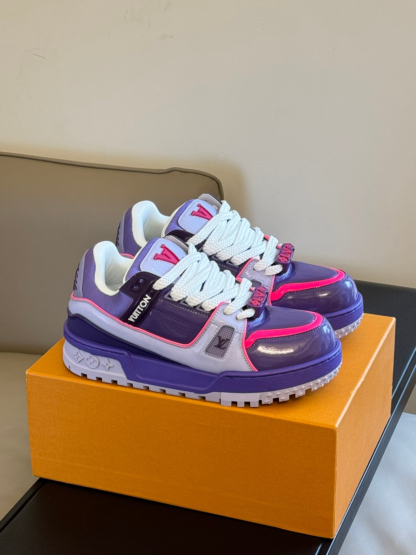 Louis Vuitton Trainer Maxi Purple