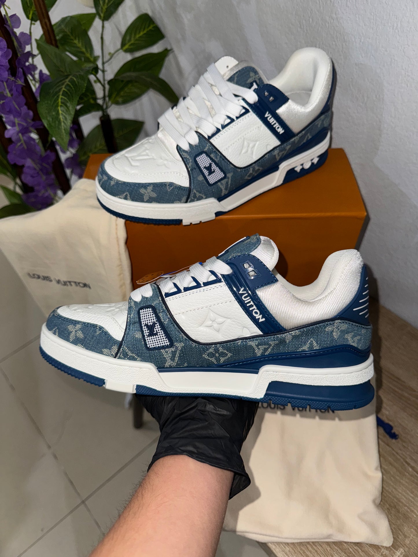 Louis Vuitton Trainer Blue