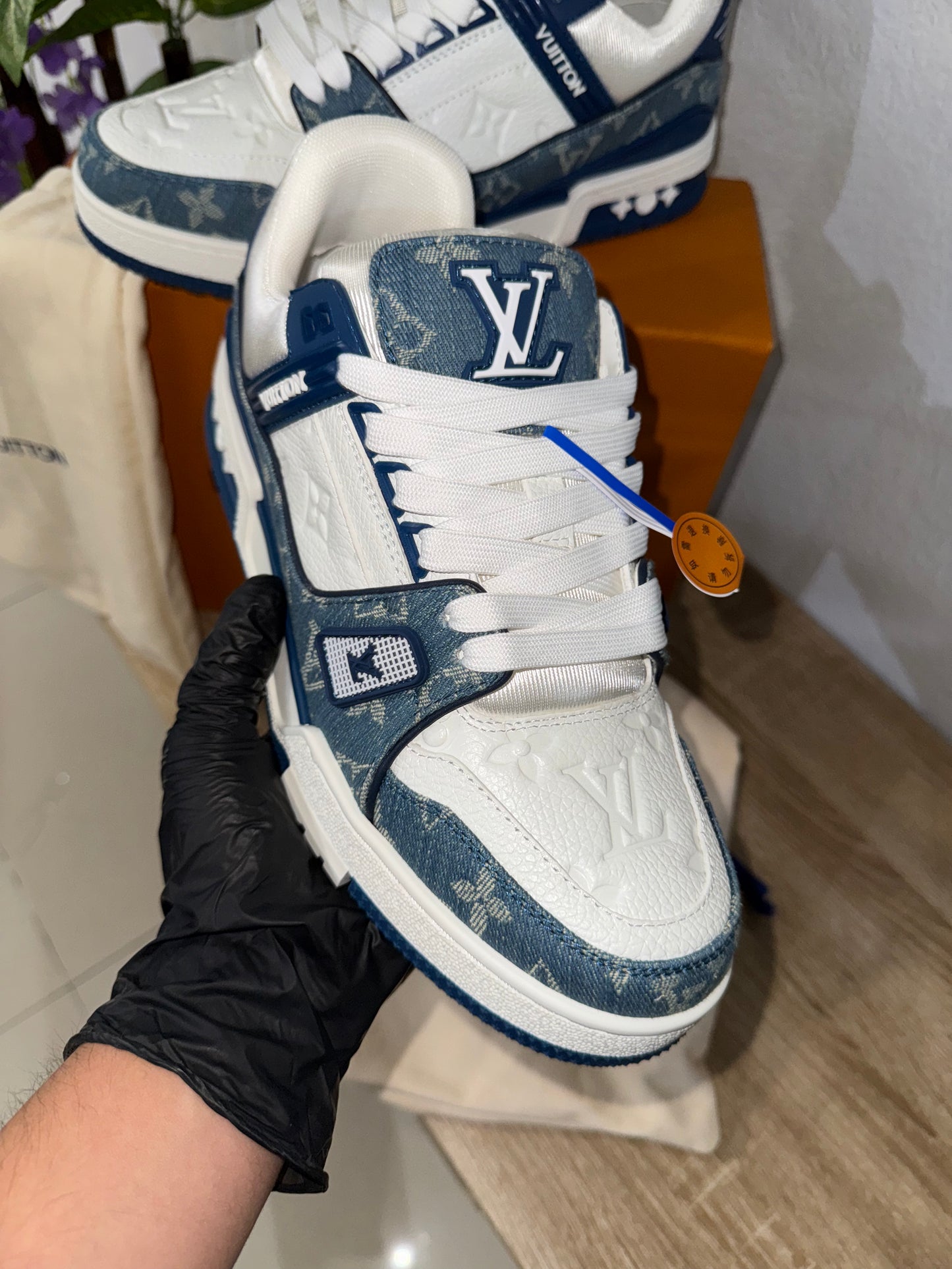 Louis Vuitton Trainer Blue
