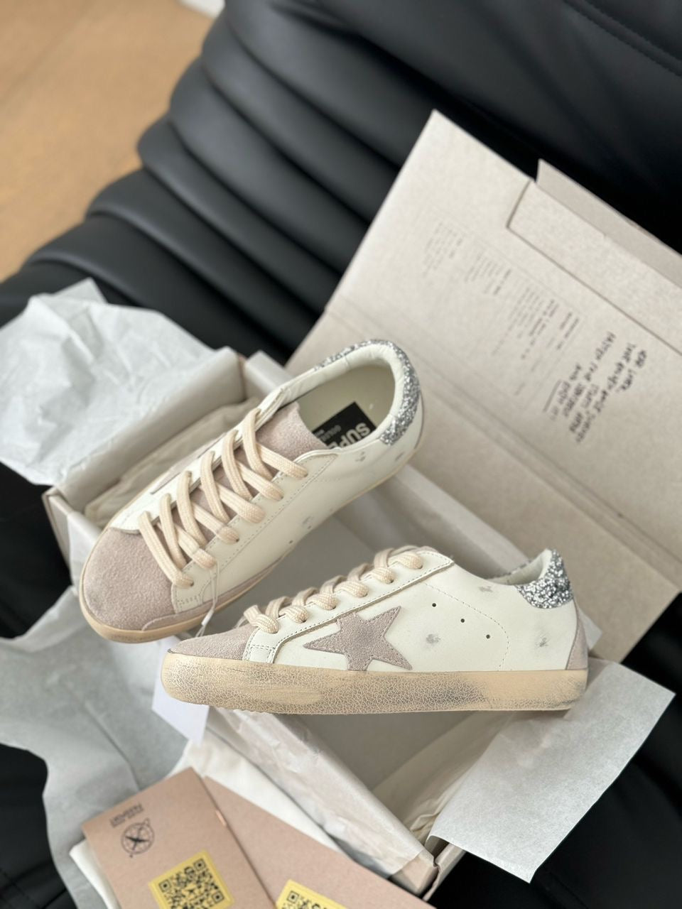 GOLDEN GOOSE SHINE WHITE