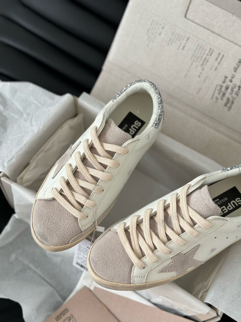GOLDEN GOOSE SHINE WHITE