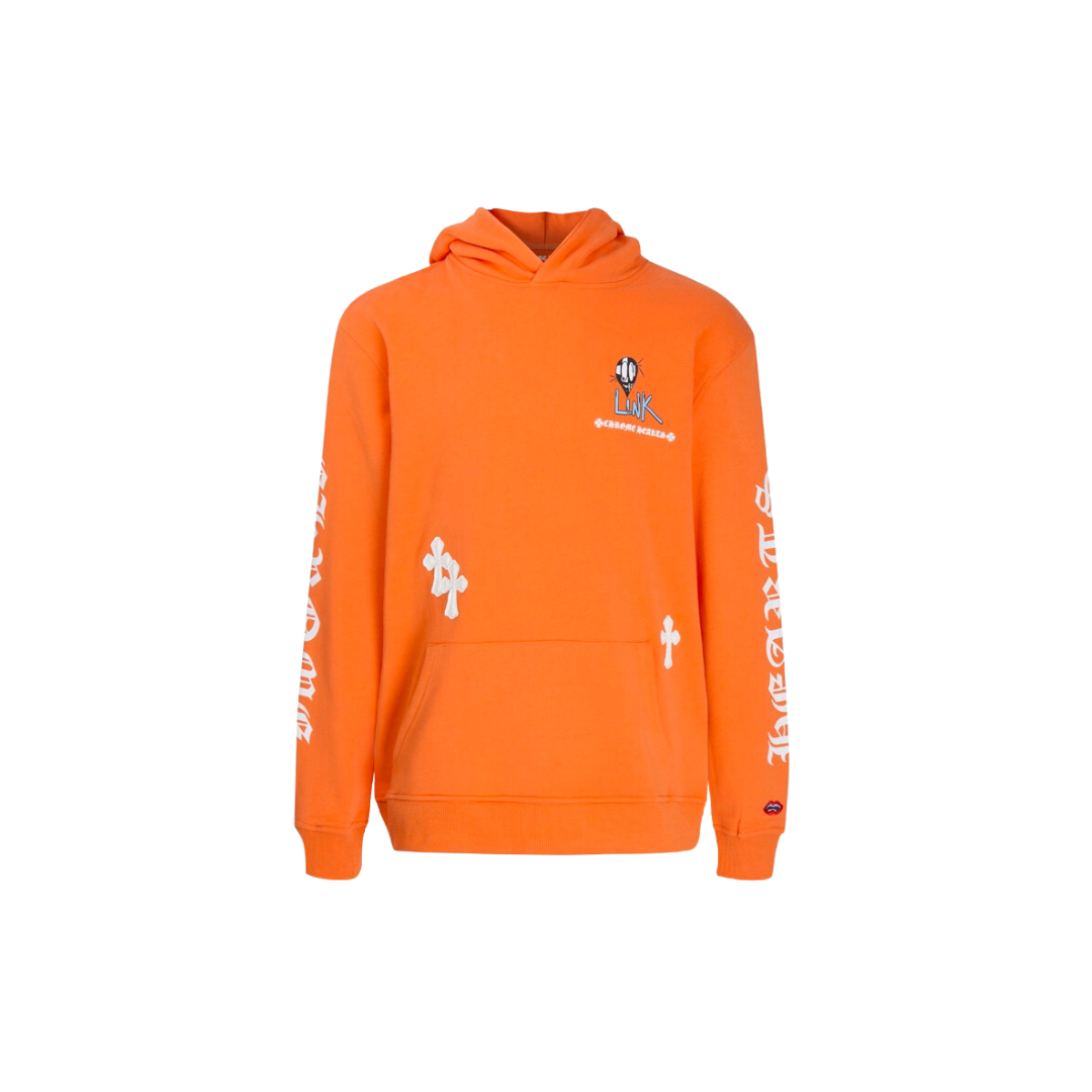 Chrome Hearts x Matty Boy Link & Build Hoodie 'Orange'