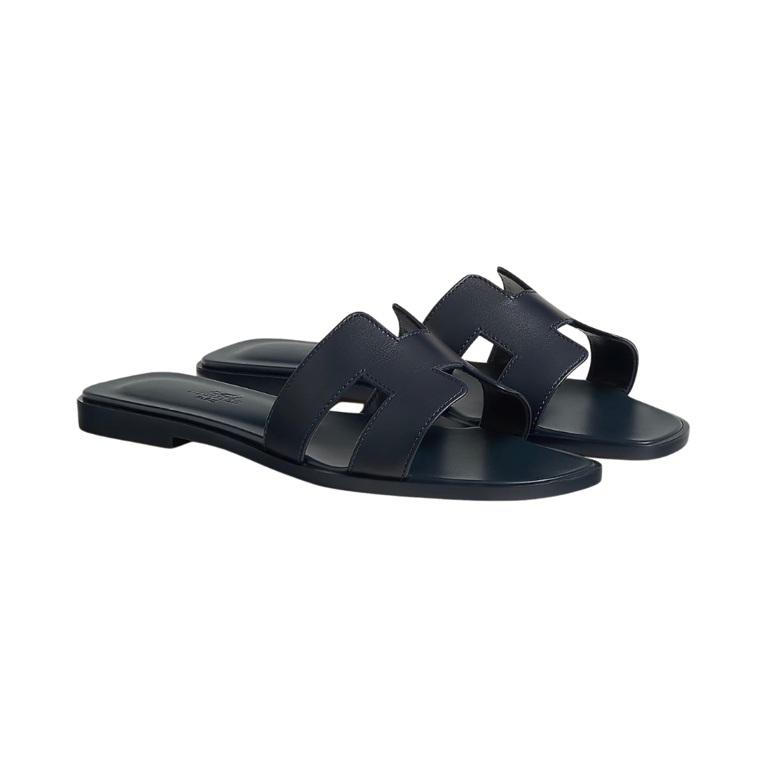 Hermes sandalias azul marino (mujer)