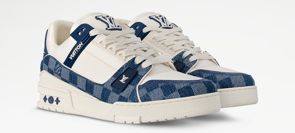 Louis Vuitton Trainer Blue blocks