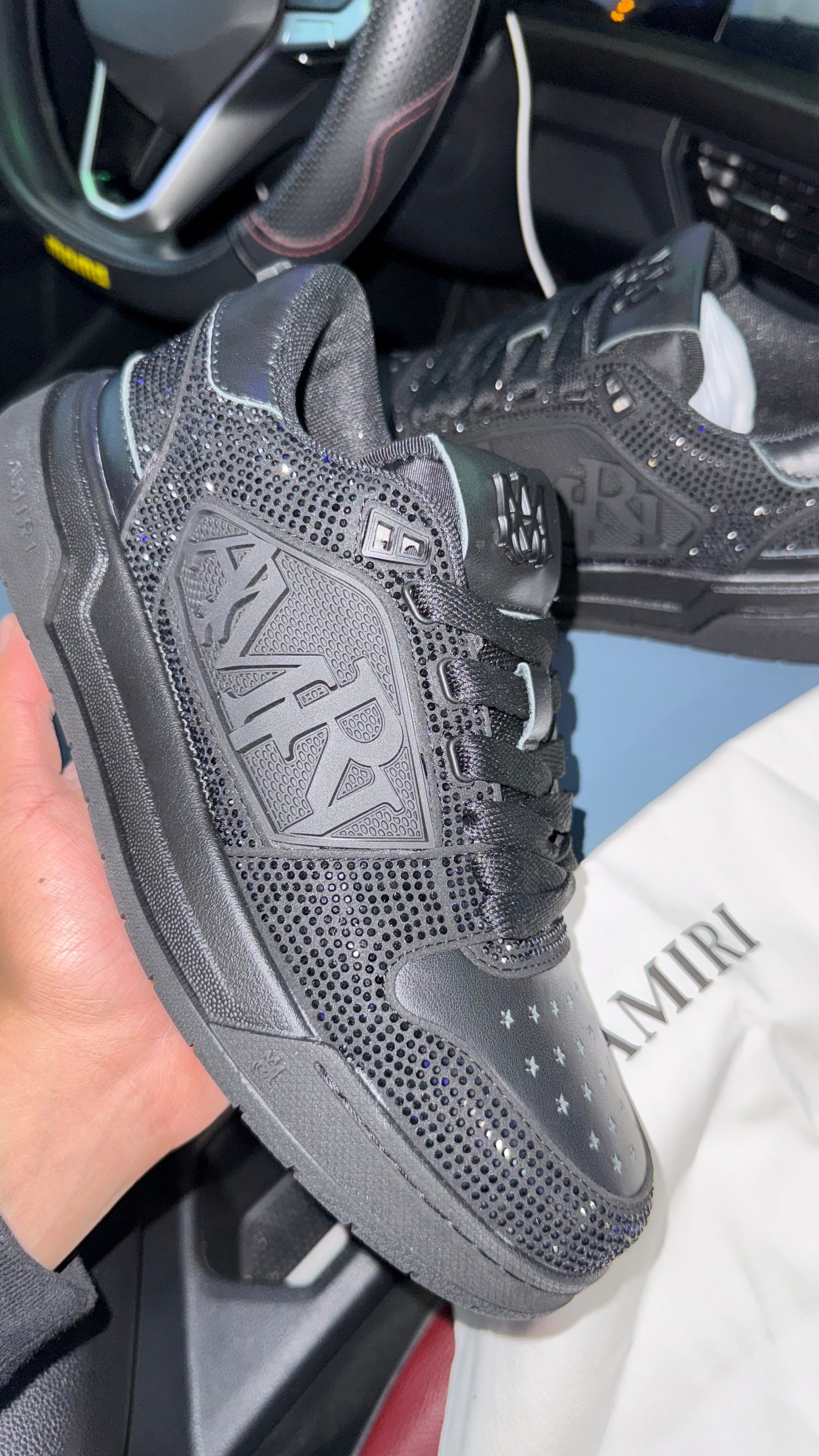 Amiri Logo Crystal