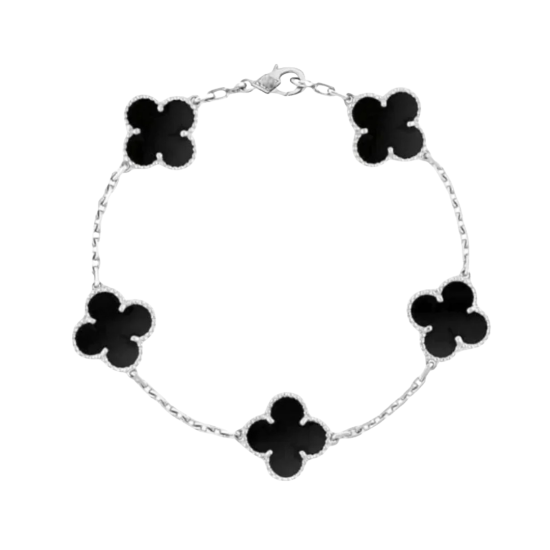 Van Cleef negro plata