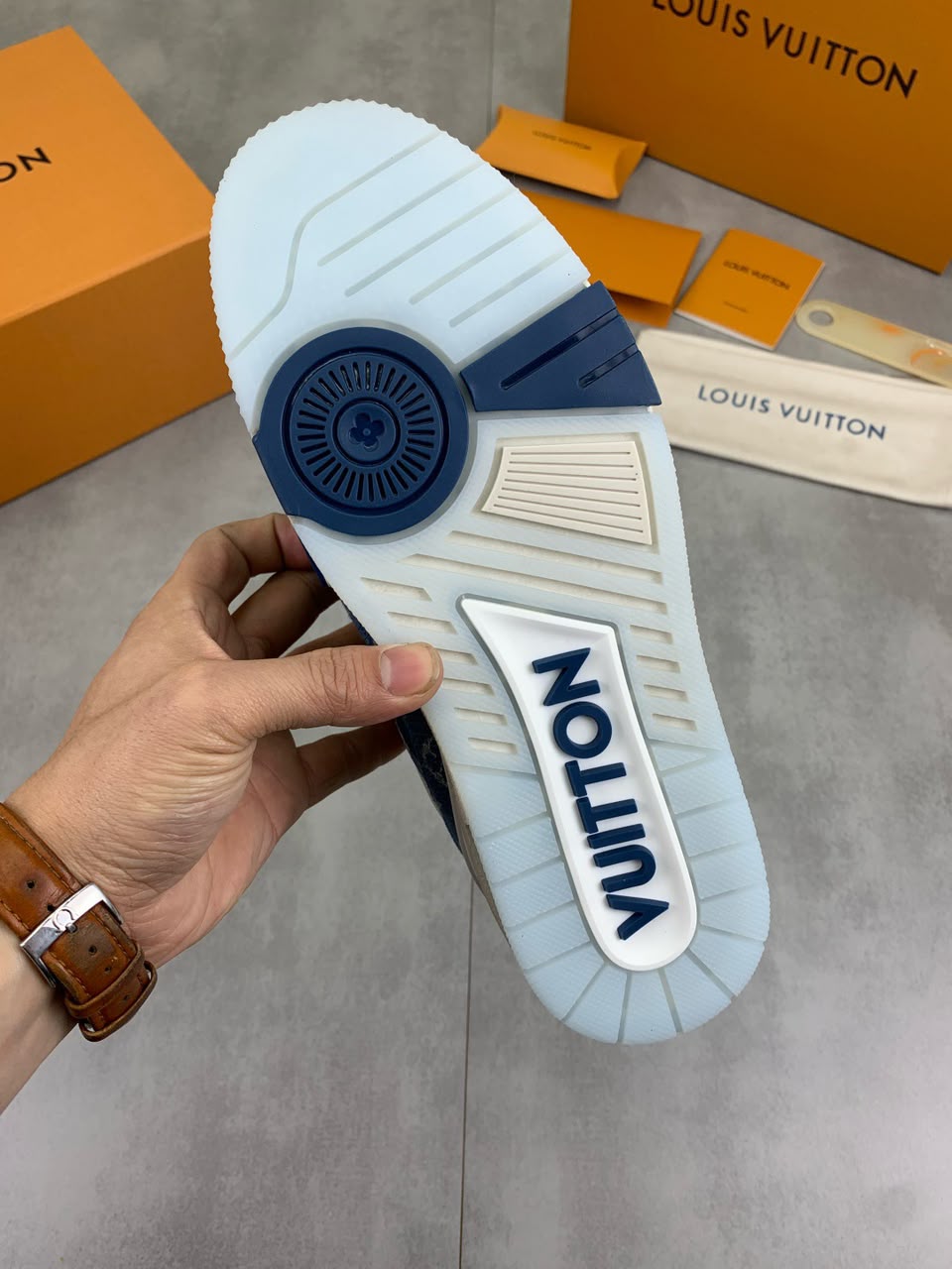 Louis Vuitton Trainer Blue 2.0