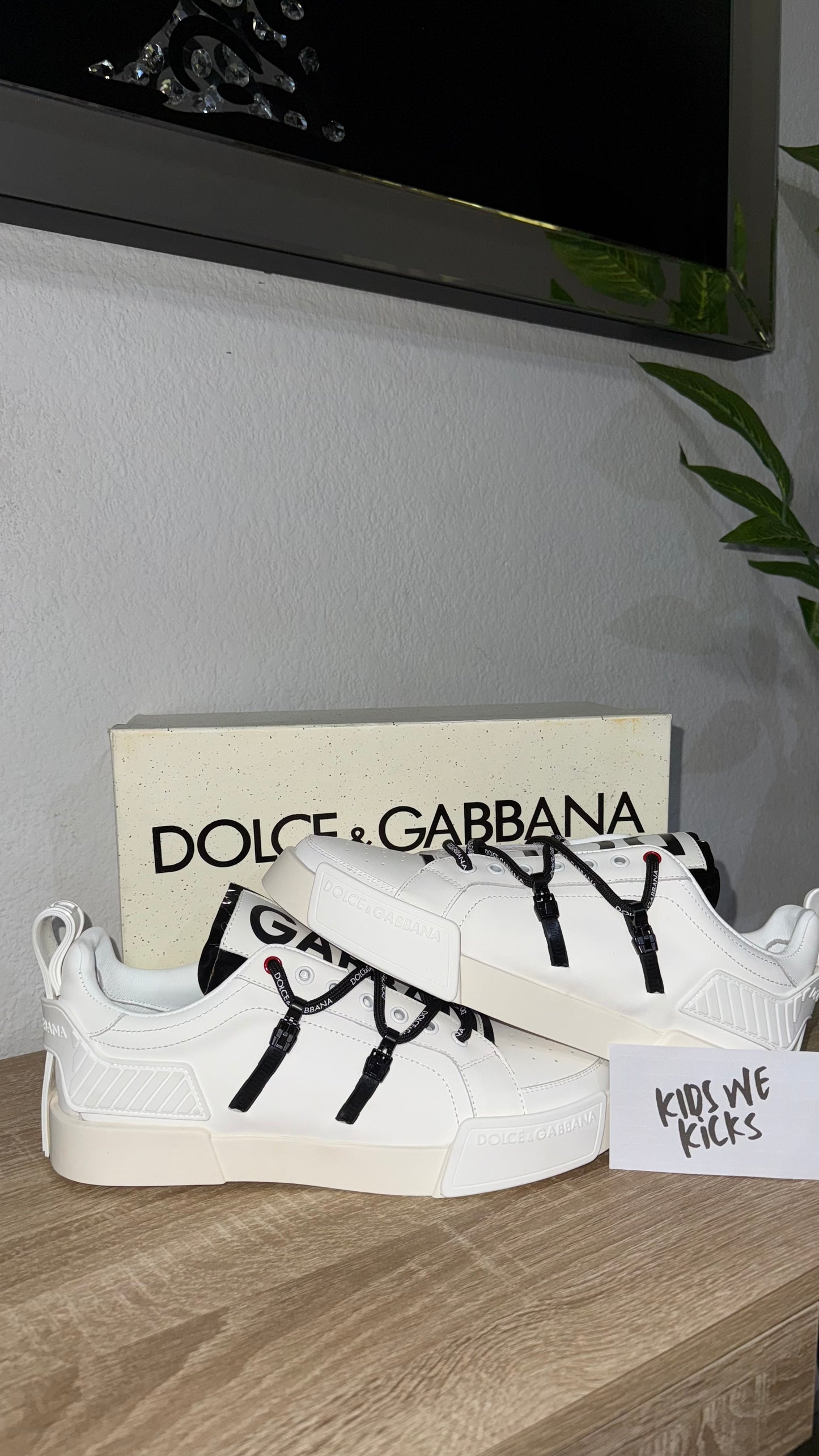 Dolce & Gabbana Laces White