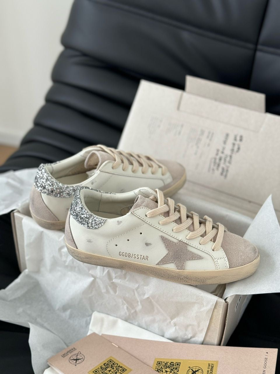 GOLDEN GOOSE SHINE WHITE