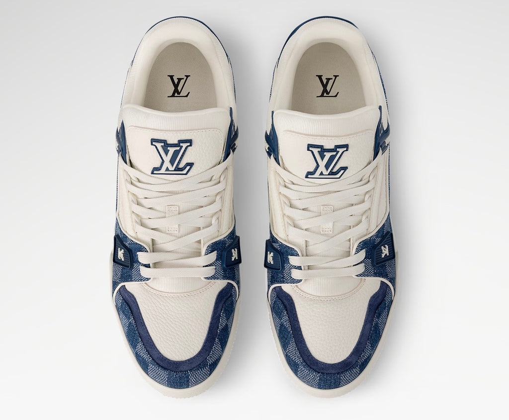 Louis Vuitton Trainer Blue blocks