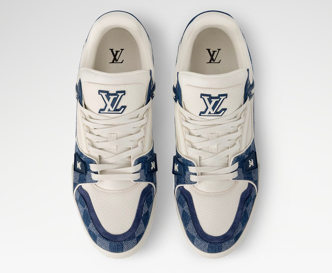 Louis Vuitton Trainer Blue blocks