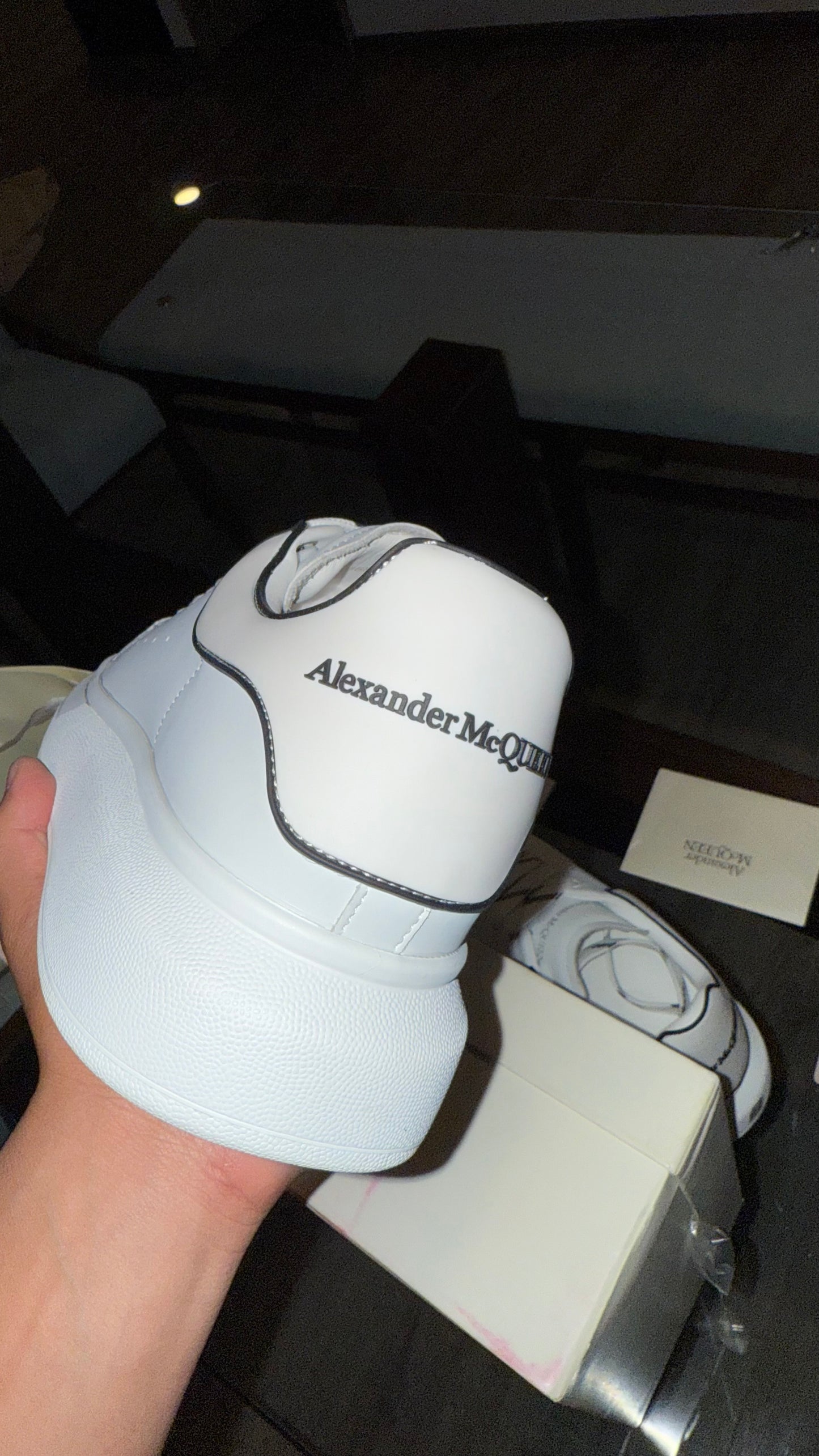Alexander McQueen white/black