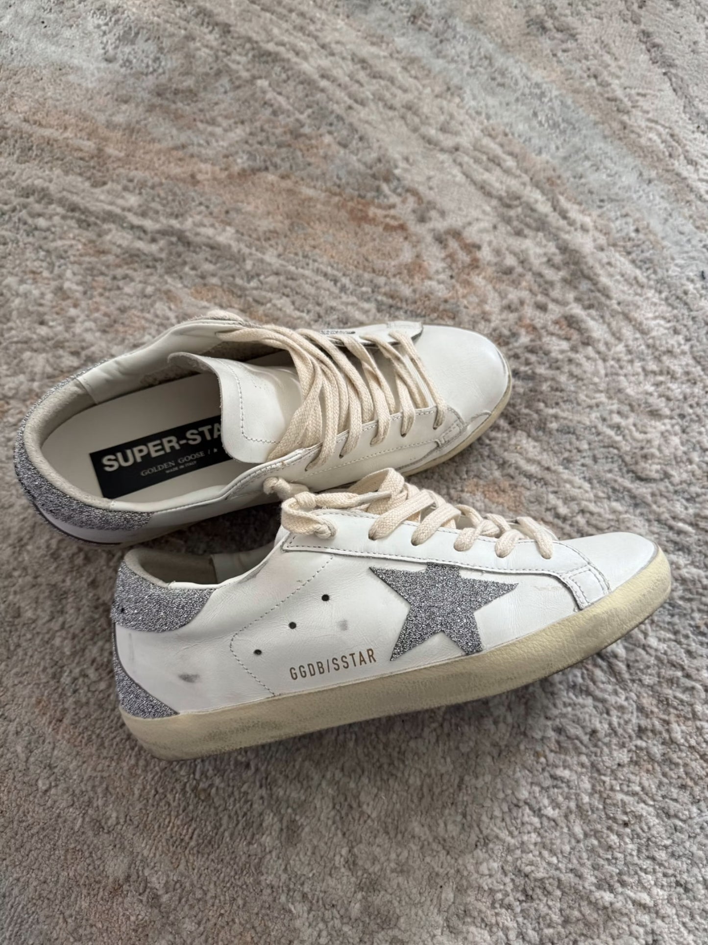GOLDEN GOOSE SHINE WHITE