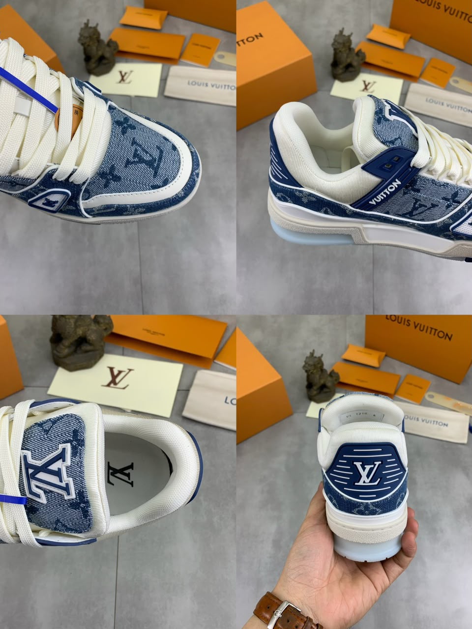 Louis Vuitton Trainer Blue 2.0