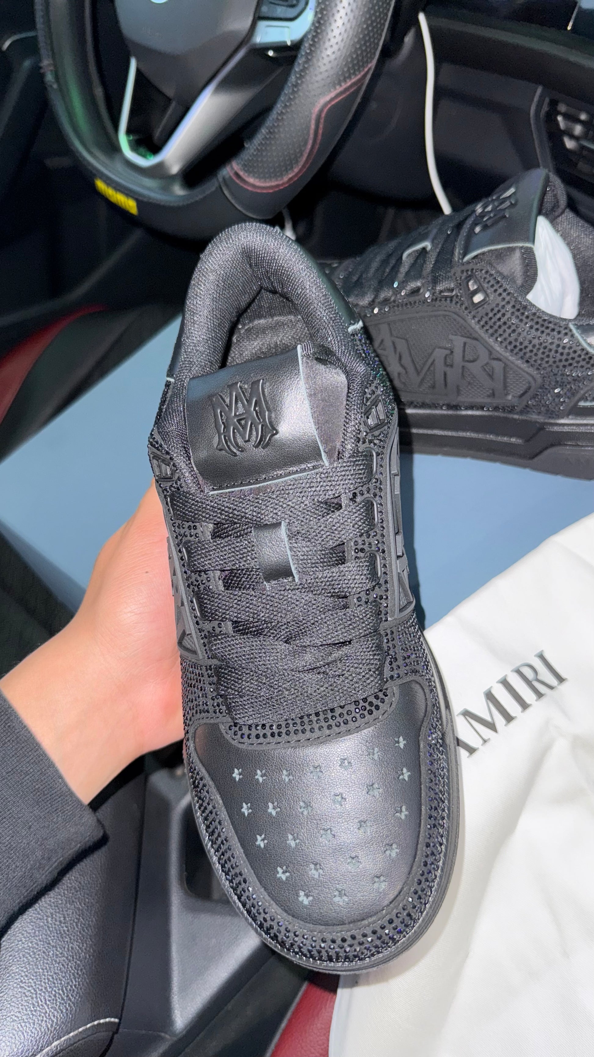 Amiri Logo Crystal