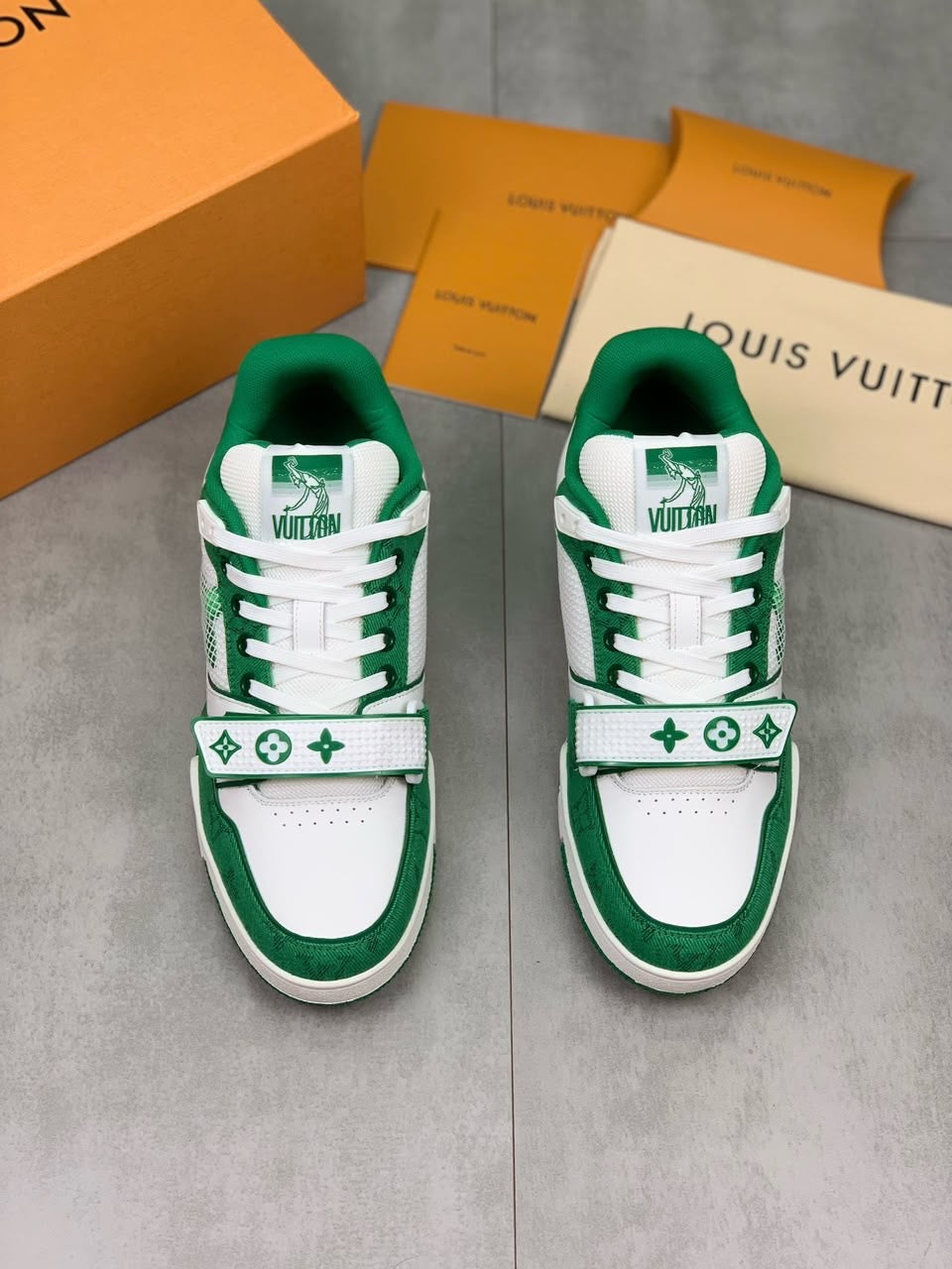 Louis Vuitton Trainer Green 2.0