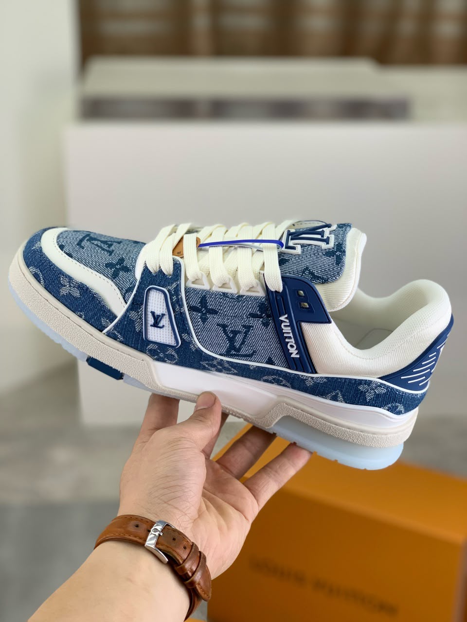 Louis Vuitton Trainer Blue 2.0