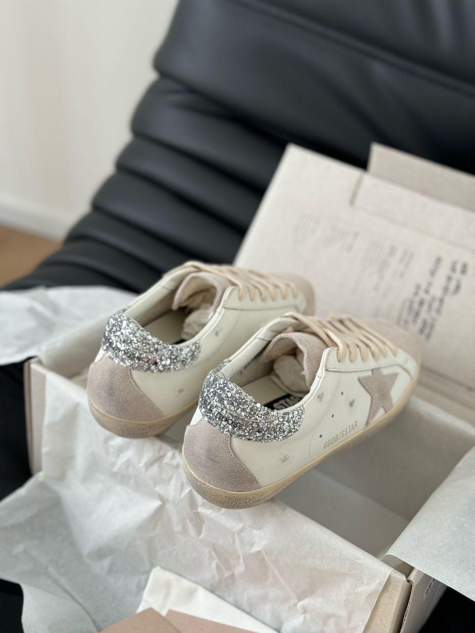 GOLDEN GOOSE SHINE WHITE