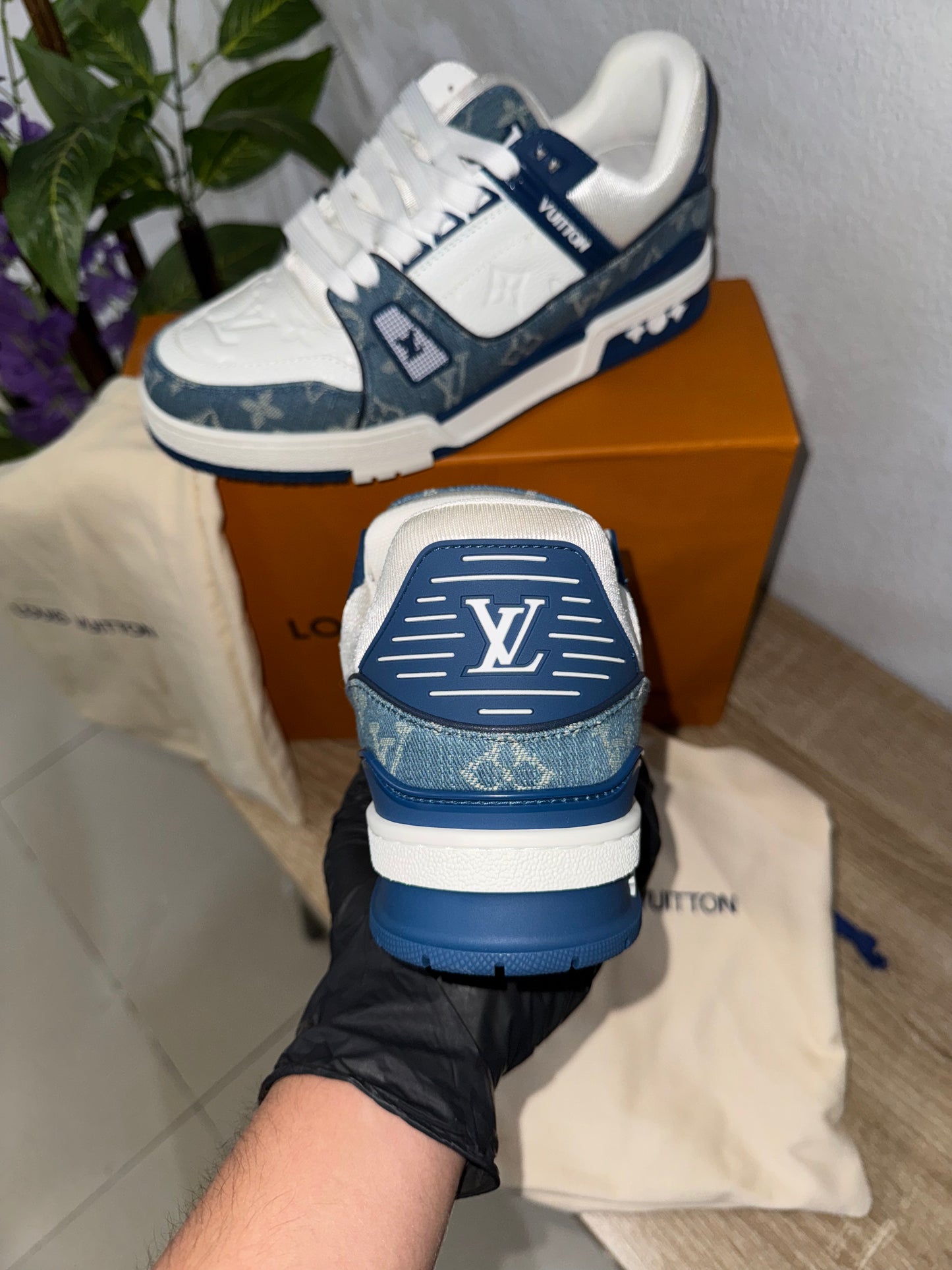 Louis Vuitton Trainer Blue