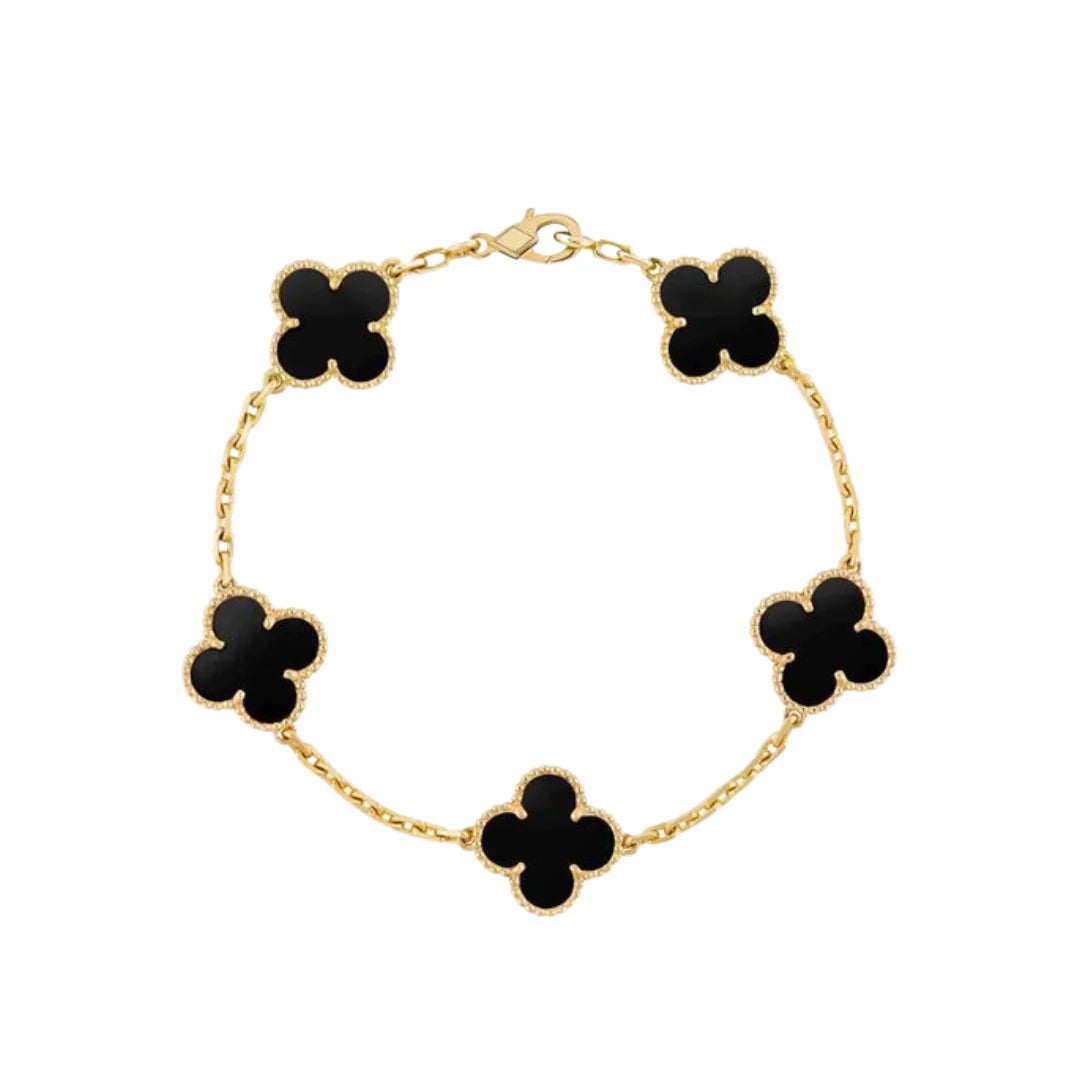 Van Cleef (negro y dorado) full set