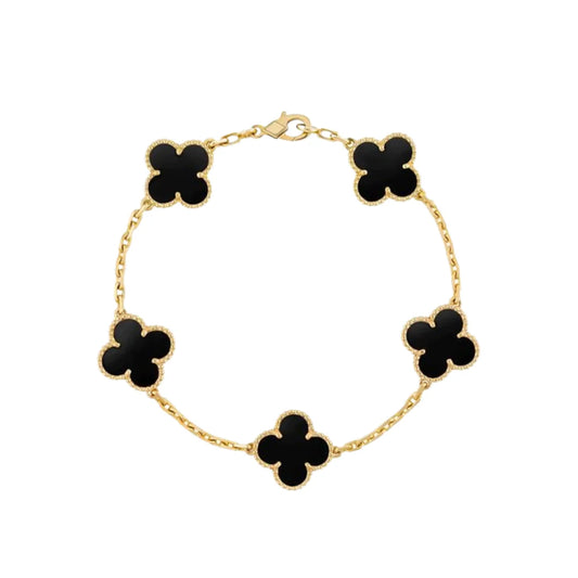 Van Cleef (negro y dorado) full set